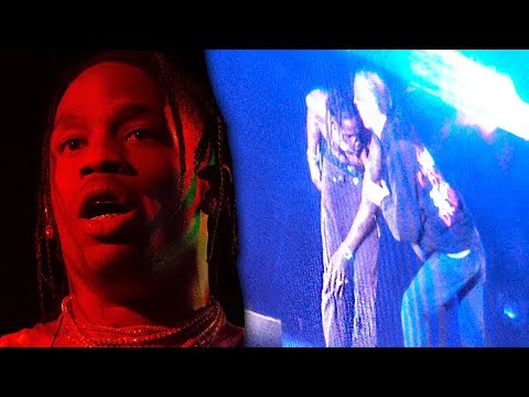 Travis Scott Reacts To Fall & Knee Injury During Performance At Rolling Loud NYC VIDEO