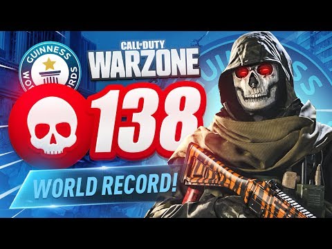 WORLD RECORD! 138 KILL GAME in CoD WARZONE! (35 SOLO KILLS)