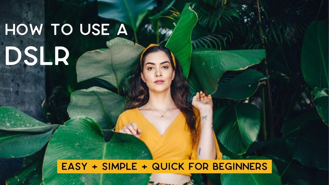 How To Use Manual Mode On Your DSLR Camera | Basic Camera Settings ...