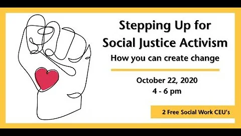 Stepping Up for Social Justice Activism