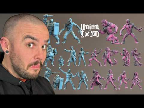 Finishing the Miniatures for a NEW MINI WARGAME! | Union Jacked