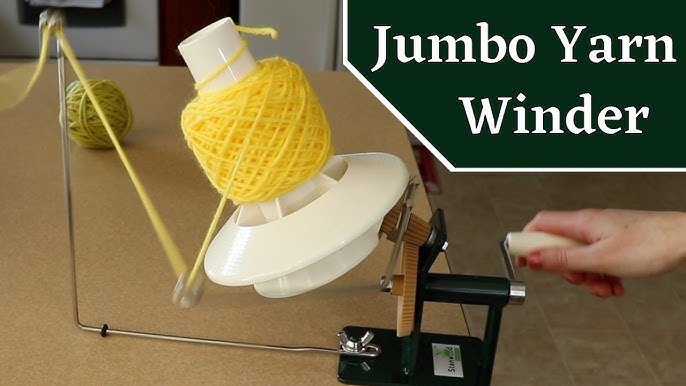 No More Cranking! Fully Electric Yarn Ball Winder Review