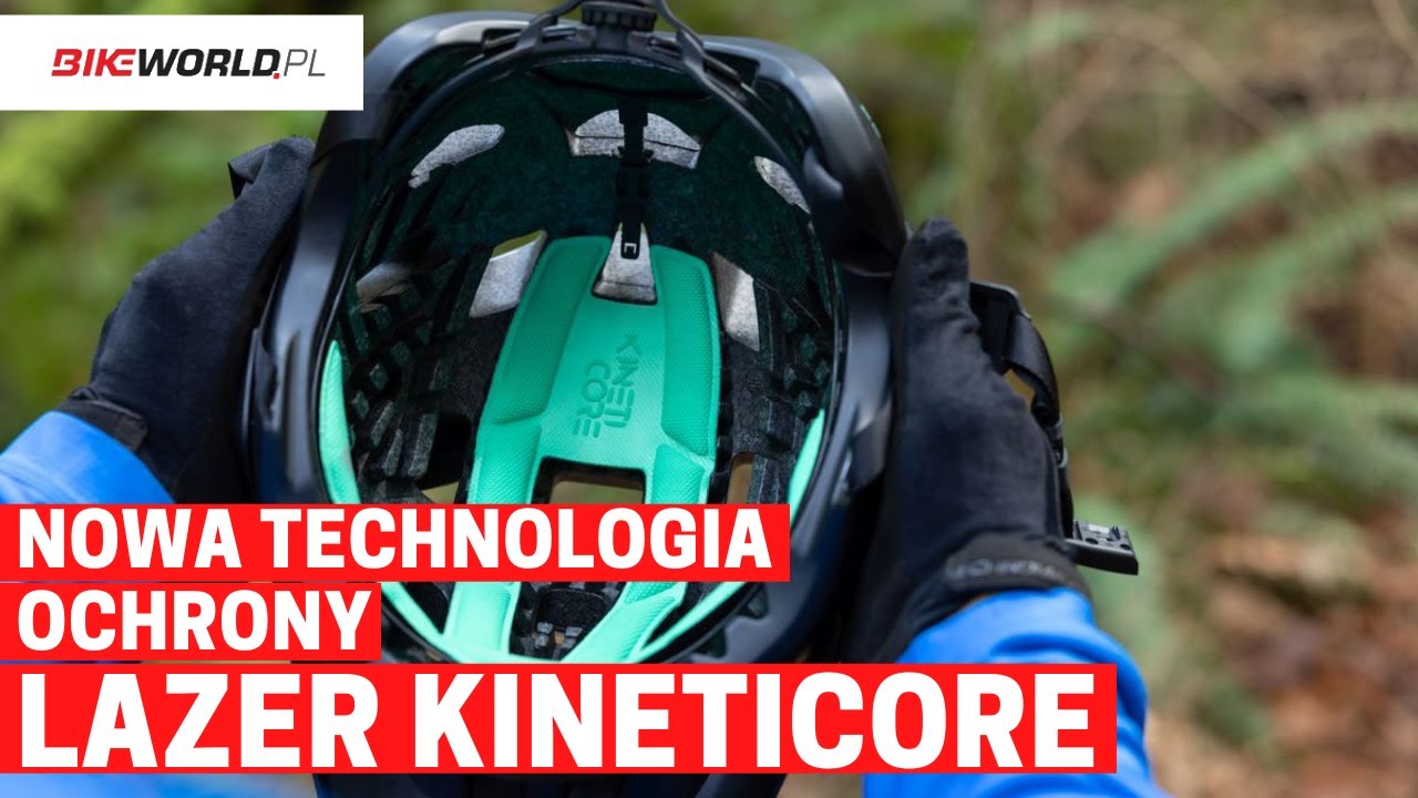 Nowe kaski rowerowe Lazer KinetiCore