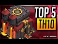 Top 5 Town Hall 10 Perfect War Attacks