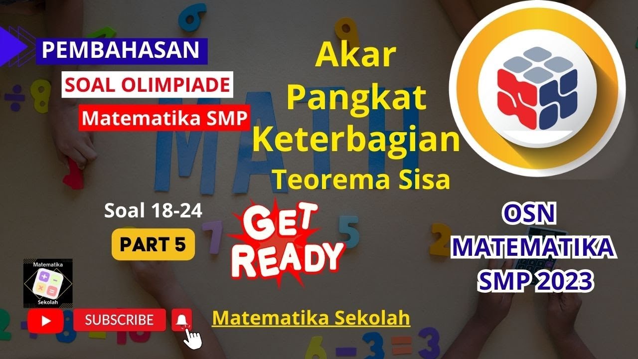 latihan menjawab soal matematika menggunakan python -... Soal Latihan Olimpiade Matematika SMP!!!#matematikamudah # ...