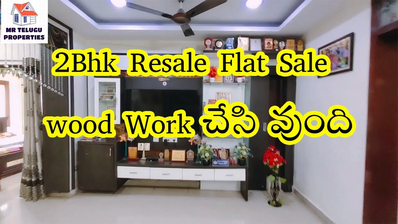2BHK Wood Work flat For sale Kukatpally Pragathinagar 2Bhk Flat Sale
