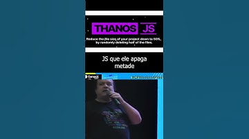 Novos frameworks JavaScript chegando pra vocês! #HUMOR Stand-up