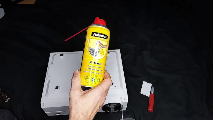 Projector lens cleaning tip you probably don't know