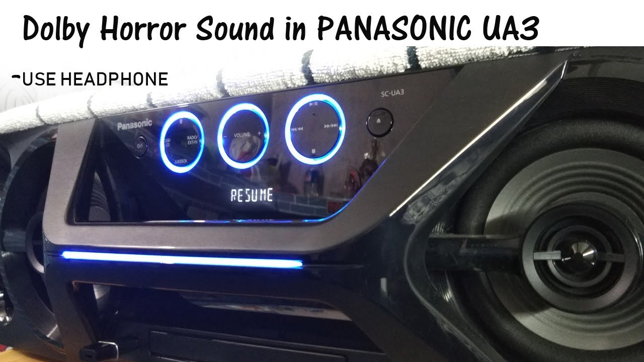 Panasonic UA3 HORROR EXPANSIVE SOUND | Powerful Sound Box - YouTube