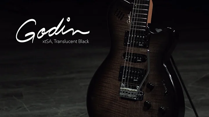 Godin xtSA, Translucent Black | Gear4music demo
