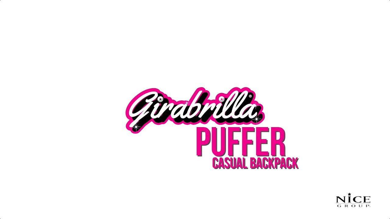 Girabrilla Puffer school backpack - Nicegroup