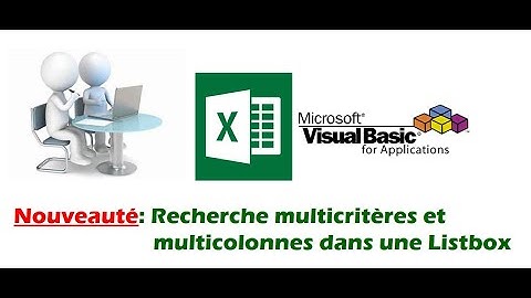 VBA Excel: Recherche multicritère sur plusieurs colonnes dans une listbox