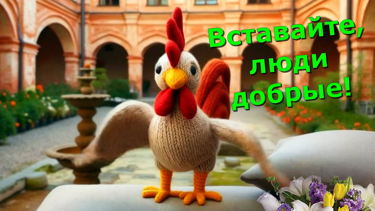 Утречка доброго! Вставать пора!