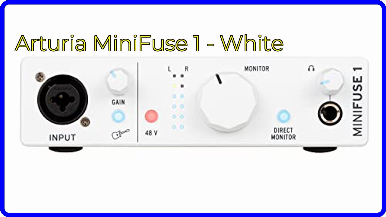 REVIEW (2026): Arturia MiniFuse 1 - White. First Look. - YouTube