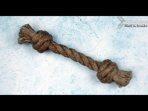 Video: Super Sederhana DIY Doggy Rope Toy