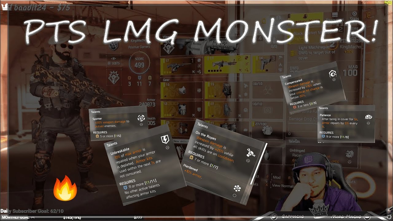 the division 2 lmg build the division 2 lmg build