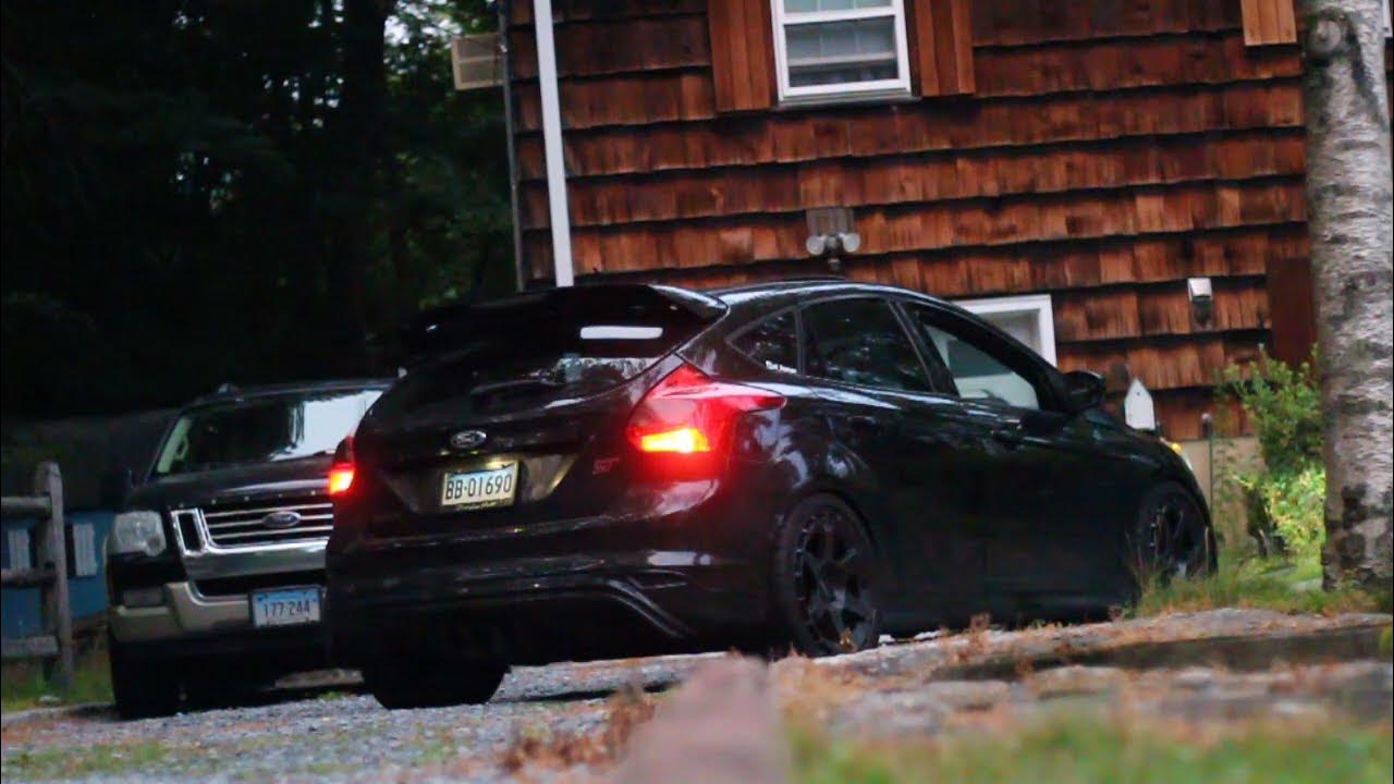 Focus ST Catless Downpipe COLD START - YouTube