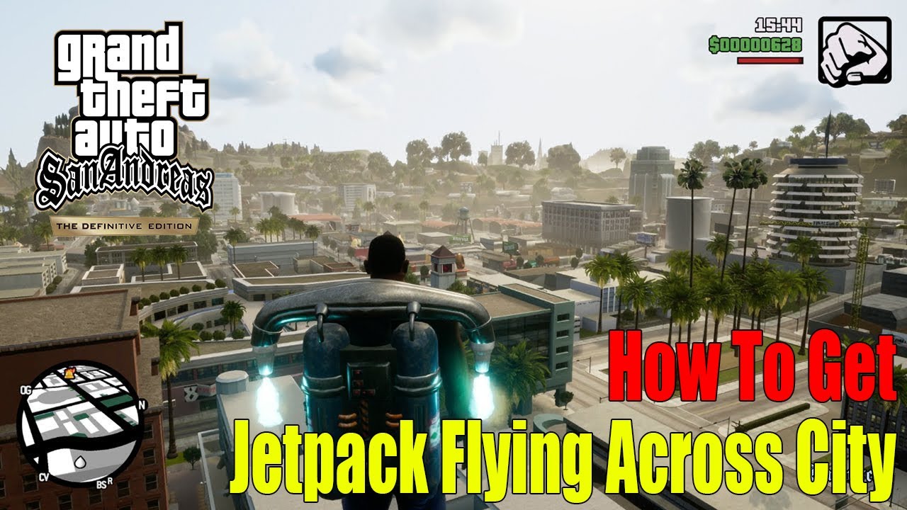 GTA San Andreas Definitive Edition - Como obter um Jetpack no jogo