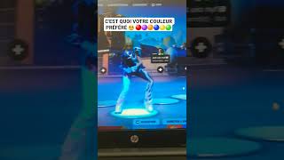 #clip #fortnite #rap #gaming #shorts C'EST QUOI VOTRE COULEUR PRÉFÉRÉ 🔴🔵🟠🟢🟡🟣
