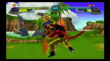 Dbz infinite world Kid Goku vs Goten.