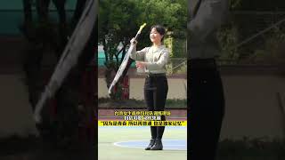 台灣女生高中儀仗隊訓練現場，自信可愛，動作華麗。 funnyshorts 台灣 儀仗隊