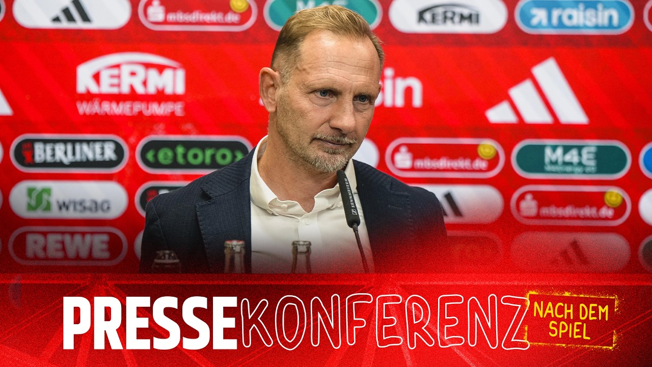 "Ich bin sehr glücklich" | Pressekonferenz nach Elversberg |1. FC Union Berlin