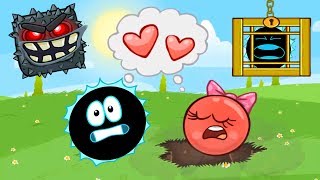 Red ball 4: electric ball complete game adventure volume 5 " into the cave" with boss fights