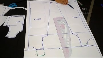 DIY: HOW TO DRAFT BABY DRESS BASIC PATTERNS