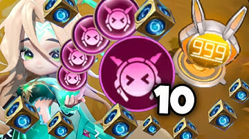 10/10 ASPIRANTS 999 FAITH POINTS USING AURORA | MAGIC CHESS GO GO META