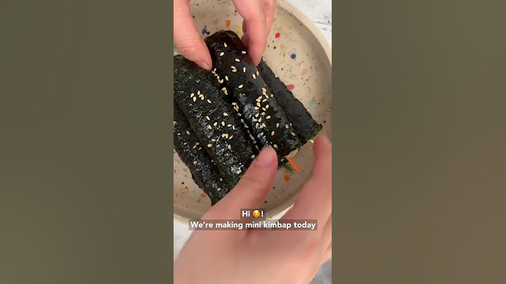 Mini Spam Gimbap 🍙