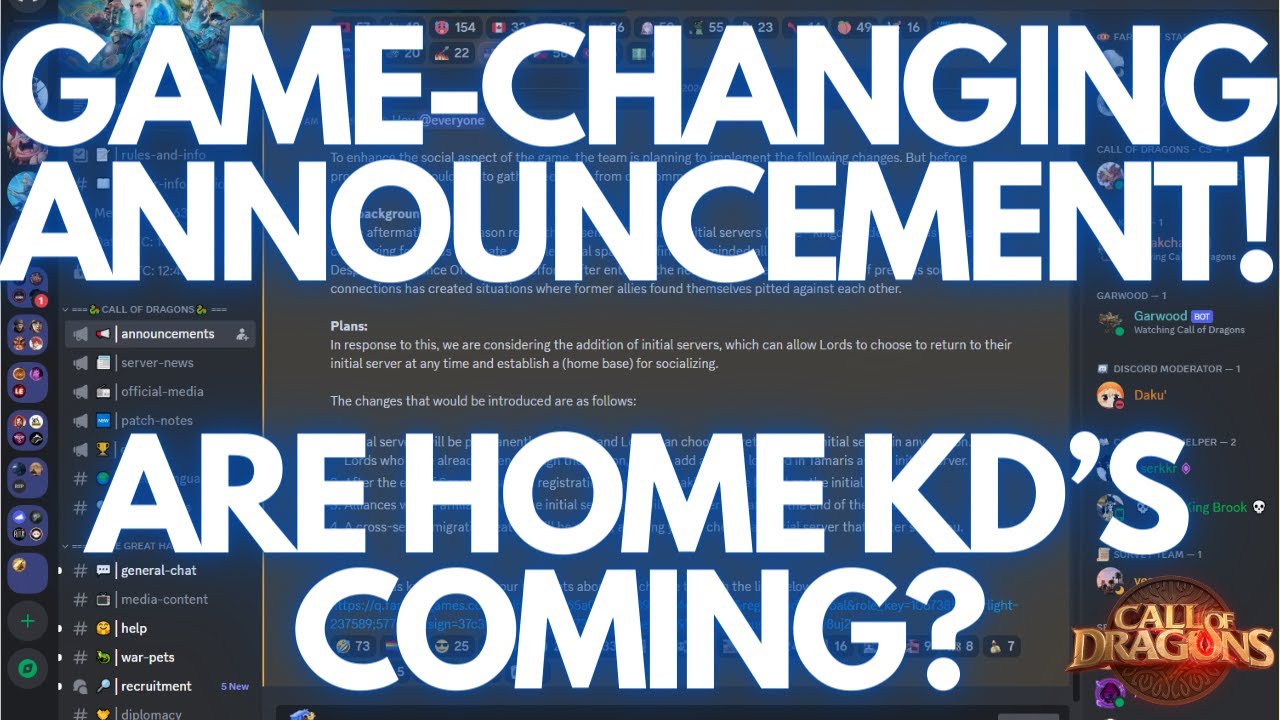GAME CHANGING ANNOUNCEMENT! Are Home Kingdom's Coming To CoD? Call of