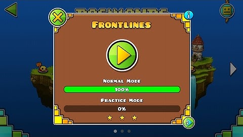 Geometry Dash World: {Dashlands} Frontlines