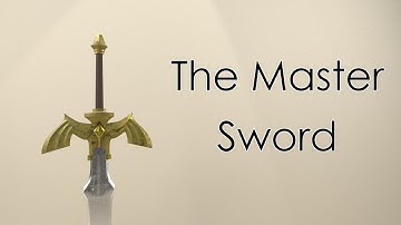 [Speed Modelling] Creating The Master Sword: Zelda BotW