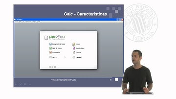 Calc: hojas de cálculo con software libre: Introducción |  | UPV
