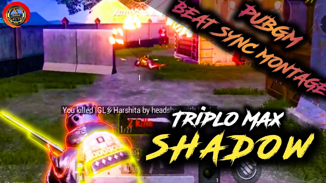PUBG Mobile Montage 💥 || SHADOW 👥|| 60 FPS || Beat Sync Montage || PUBG || PUBGM Edited Montage