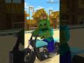 Zombie Mess with Oldman 🔥👨🦳 #minecraft #shorts
