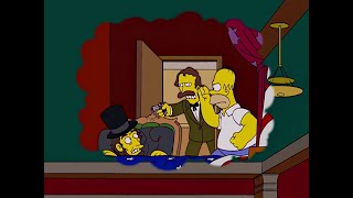 Homer saves the President