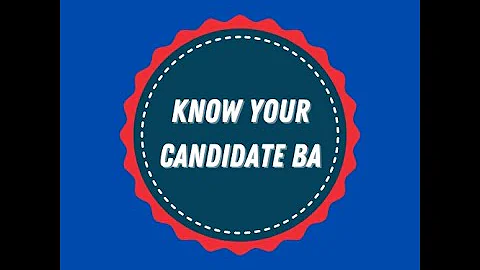 Know Your Candidate BA Interview - Cathy Smythe Wa...