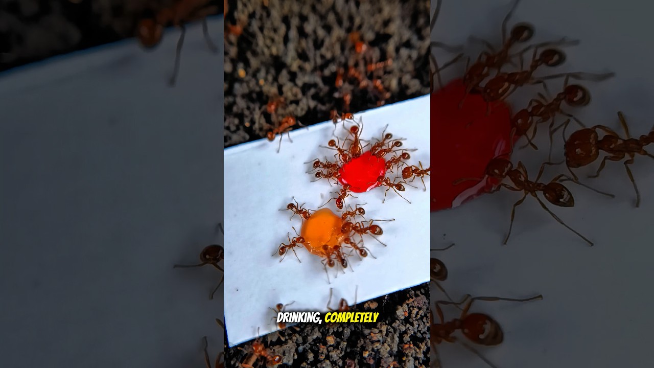 эти две жидкости привлекают муравьев 