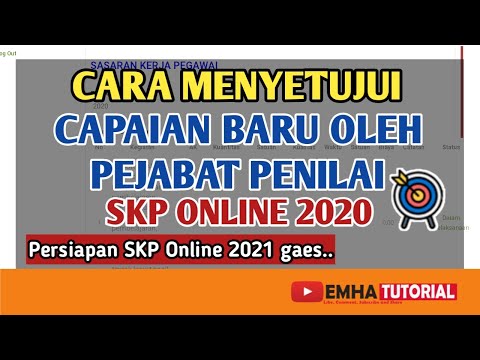 CARA MENYETUJUI CAPAIAN BARU SKP ONLINE 2020 OLEH PEJABAT PENILAI - SIMAK BKD LUMAJANG