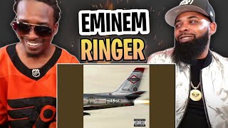 TRE-TV REACTS TO - Eminem - The Ringer (Lyrics)