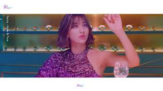 Twice (Jihyo) - Fake \& True MV (Solo + Focus Screentime Distribution)