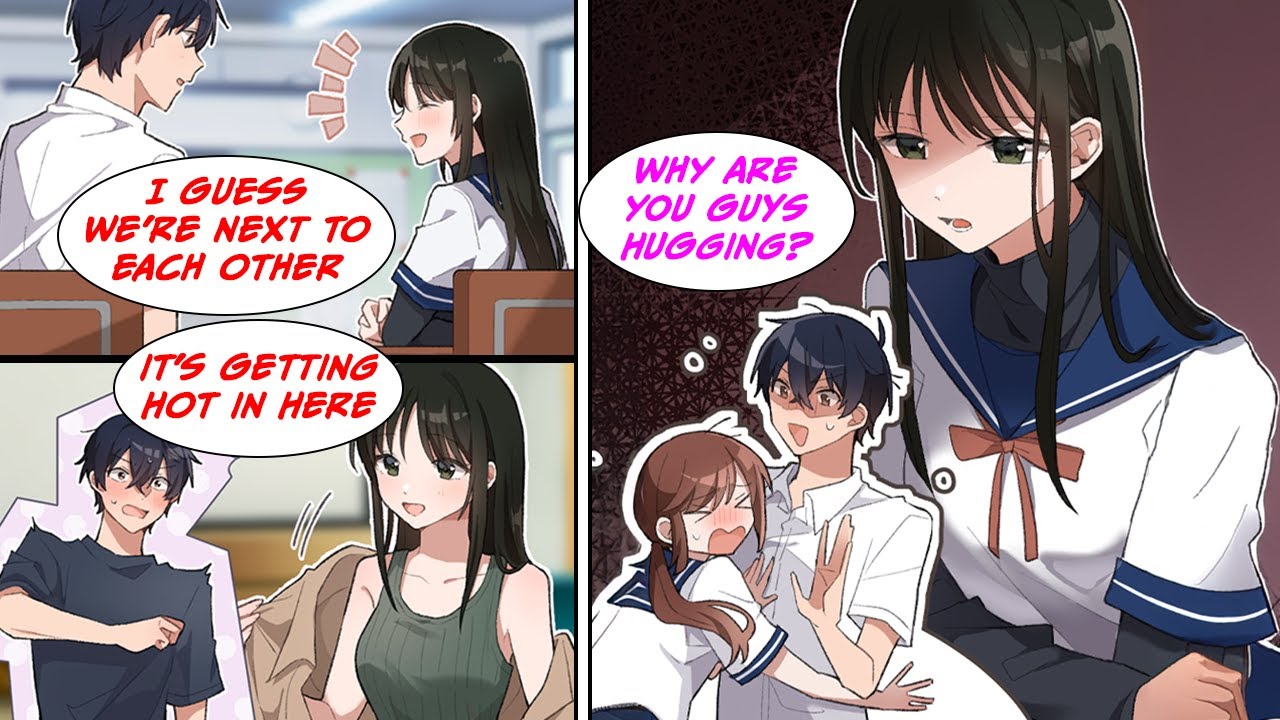 [Manga Dub] The girl I'm sitting next to is always wearing long sleeves, but one day she comes over