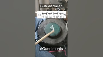 "6 stroke roll displaced"  #gaddiments #stevegadd #drumexercise #drums #music
