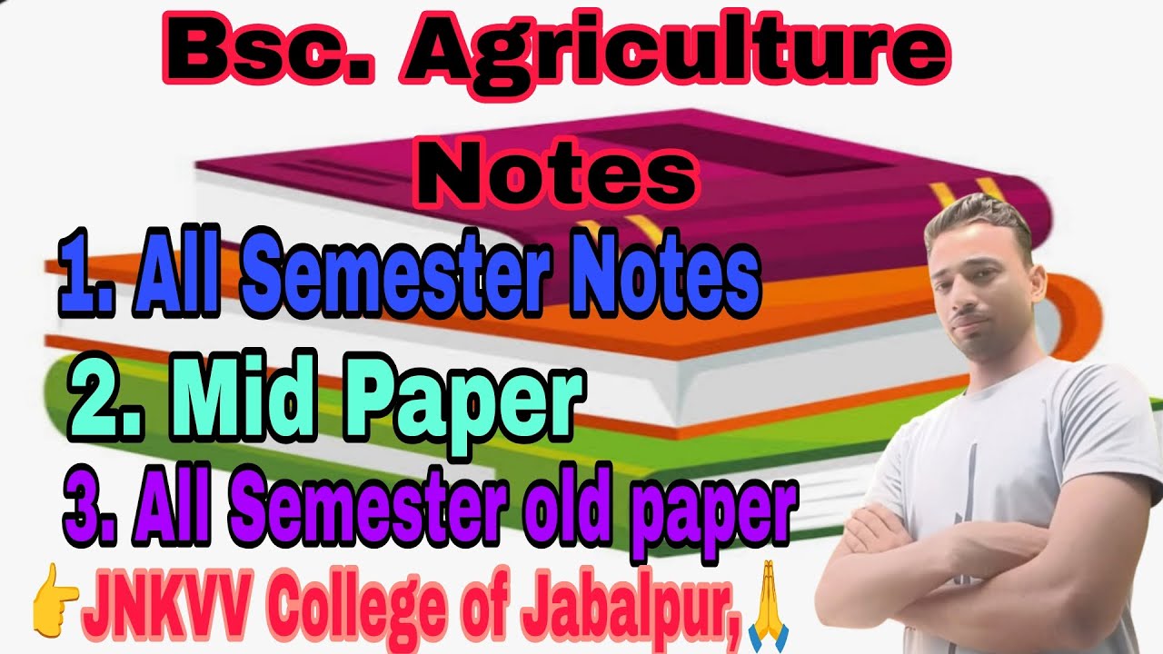 Bsc Agriculture Notes all semester /Mid Paper/All semester old paper 📜😱 ...