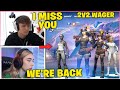 CLIX &amp; Sommerset RETURN To WAGER In SEASON 3 &amp; EMBARRASSED Agent BUCKE In 2v2 WAGER! (Fortnite)