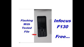 Infocus F130 Flashing With Tested Flash file, No Dead risk