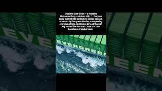 The Giant Ship ⚓🚢 #spacefacts #universe #space #facts #ship #evergreen #trade #shorts #youtube