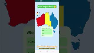 What do you think? - Time zones in Australia #map #mapping #timezone #australia #time #oceania Profile