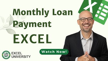 How to Calculate Monthly Payments in Excel with PMT Function